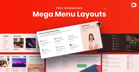 divi mega menu|mega menu examples.